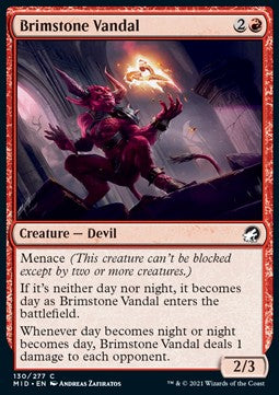 Schwefelvandale MID-130 Common Near Mint Englisch Foil