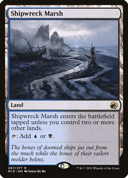 Shipwreck Marsh MID-267 Rare Near Mint Englisch