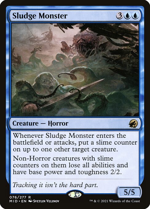 Sludge Monster MID-76 Rare Excellent Englisch