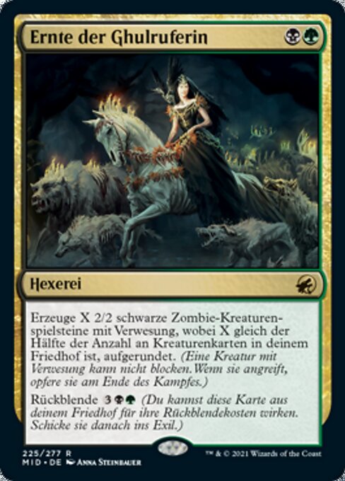 Ernte der Ghulruferin MID-225 Rare Excellent Deutsch