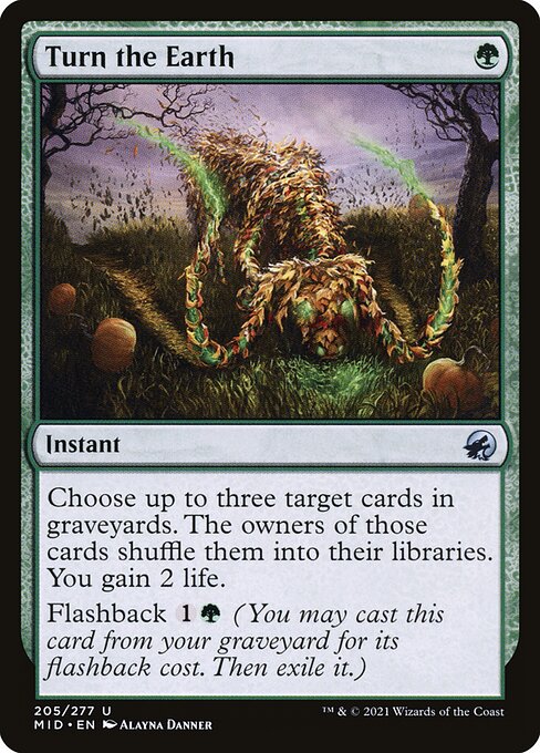 Turn the Earth MID-205 Uncommon Near Mint Englisch Foil