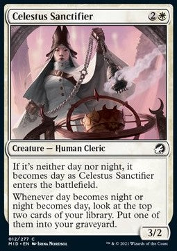 Heiligmacherin des Celestus MID-12 Common Near Mint Englisch Foil