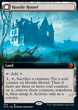 Hostile Hostel // Creeping Inn XMID-379 Mythic Excellent Englisch Foil