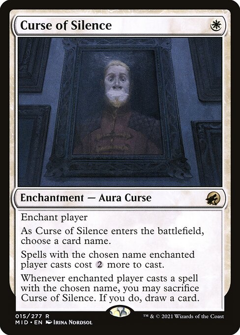Curse of Silence MID-15 Rare Excellent Englisch