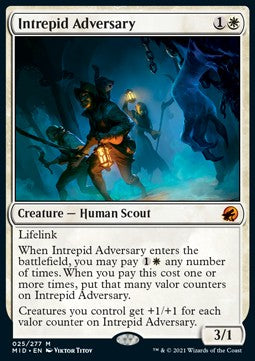 Furchtloser Widersacher MID-25 Mythic Excellent Englisch Foil