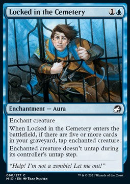 Eingesperrt im Friedhof MID-60 Common Near Mint Deutsch Foil