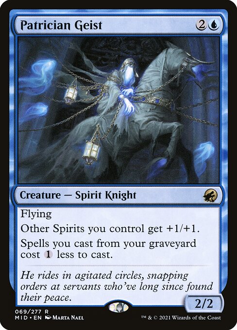 Patrician Geist MID-69 Rare Near Mint Englisch Foil
