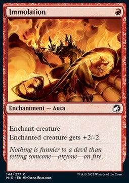 Aufopferung MID-144 Common Near Mint Englisch Foil