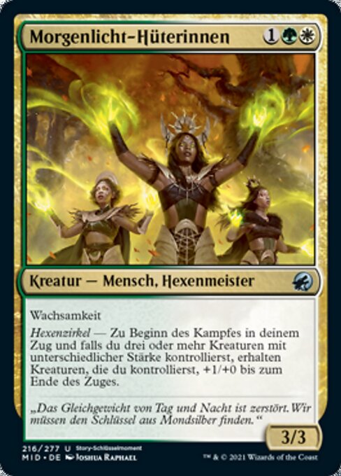 Morgenlicht-Hüterinnen MID-216 Uncommon Near Mint Deutsch