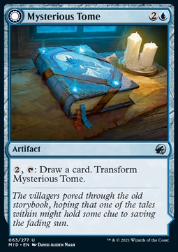 Mysterious Tome // Chilling Chronicle MID-63 Uncommon Near Mint Englisch Foil