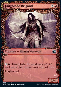 Fangblade Brigand // Fangblade Eviscerator XMID-292 Uncommon Near Mint Englisch Foil
