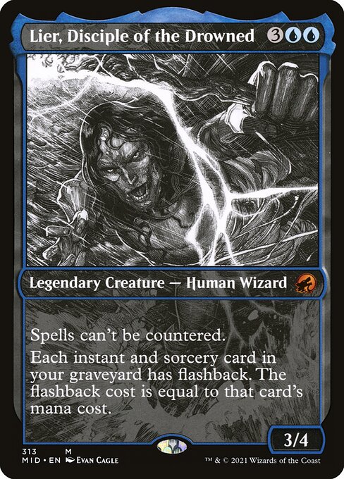 Lier, Disciple of the Drowned XMID-313 Mythic Excellent Englisch