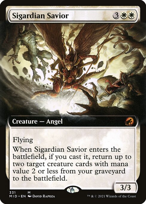 Sigardian Savior XMID-331 Mythic Excellent Englisch Foil