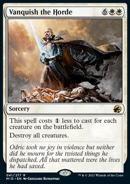 Vanquish the Horde MID-41 Rare Near Mint Englisch Foil
