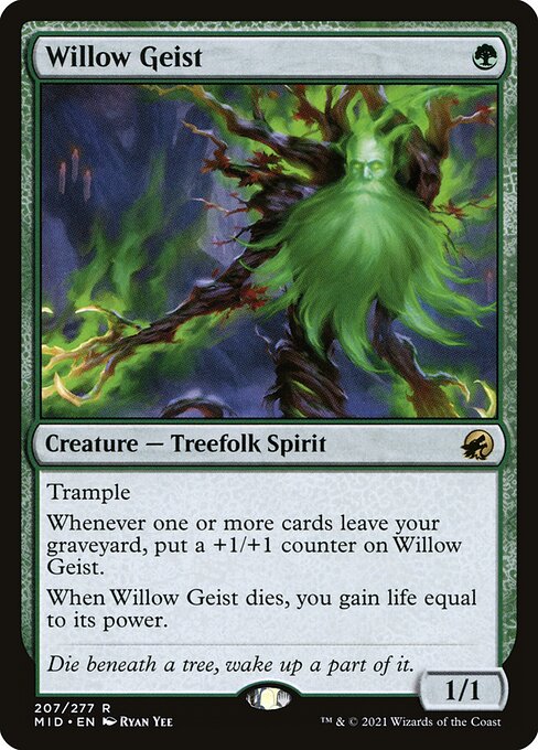 Willow Geist MID-207 Rare Near Mint Englisch