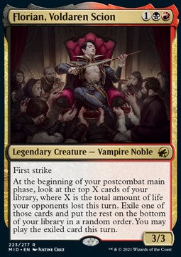 Florian, Voldaren-Nachkomme MID-223 Rare Excellent Englisch Foil
