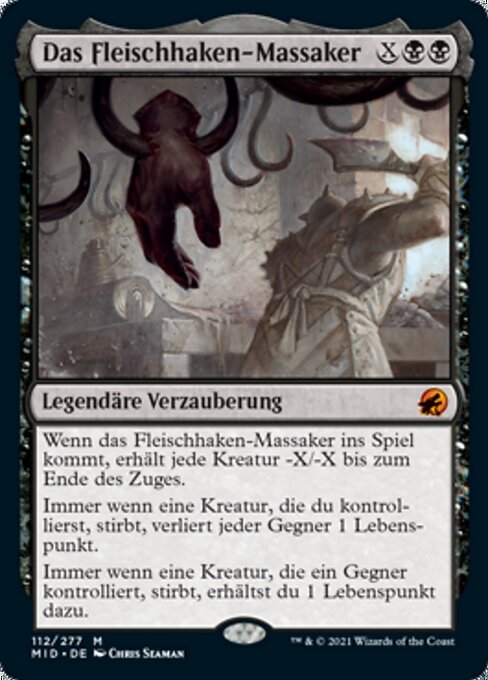 Das Fleischhaken-Massaker MID-112 Mythic Near Mint Deutsch
