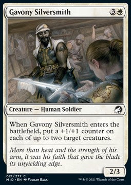 Silberschmied aus Gaven MID-21 Common Near Mint Deutsch Foil