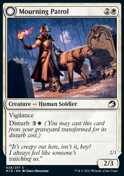 Mourning Patrol // Morning Apparition MID-28 Common Excellent Englisch Foil