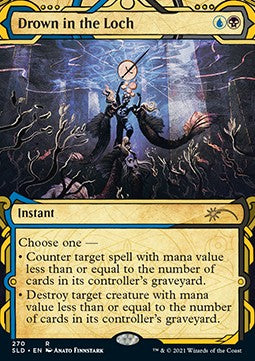 Im See ertrinken SLDDR-270 Rare Excellent Englisch Foil