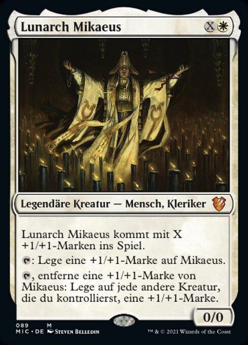 Lunarch Mikaeus MIC-89 Mythic Near Mint Deutsch