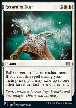 Zu Staub zurückkehren MIC-92 Uncommon Near Mint Deutsch