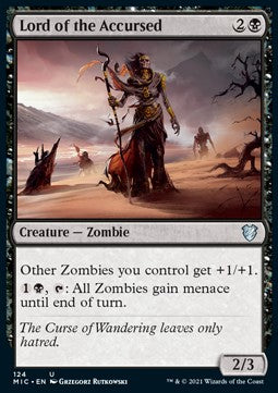 Lord of the Accursed MIC-124 Uncommon Near Mint Englisch