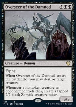 Overseer of the Damned MIC-127 Rare Near Mint Englisch