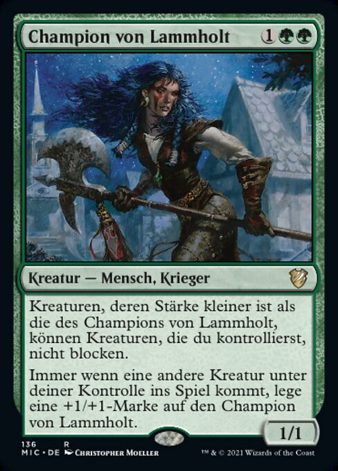 Champion von Lammholt MIC-136 Rare Near Mint Deutsch