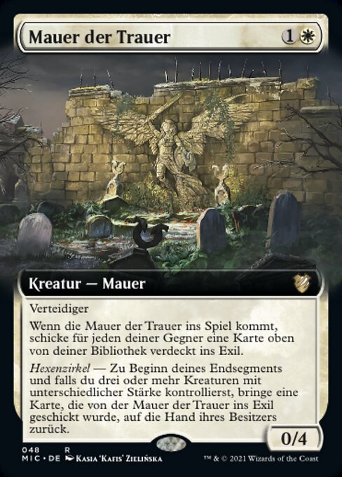 Mauer der Trauer (V.2) MIC-48 Rare Excellent Deutsch