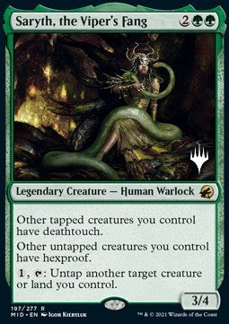 Saryth die Viper (V.2) PMID-197 Rare Excellent Deutsch Foil