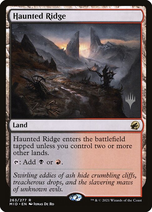 Spukender Bergkamm (V.2) PMID-263 Rare Near Mint Deutsch Foil