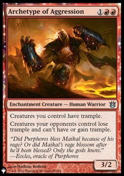 Archetype of Aggression ZNL-88 Uncommon Near Mint Englisch