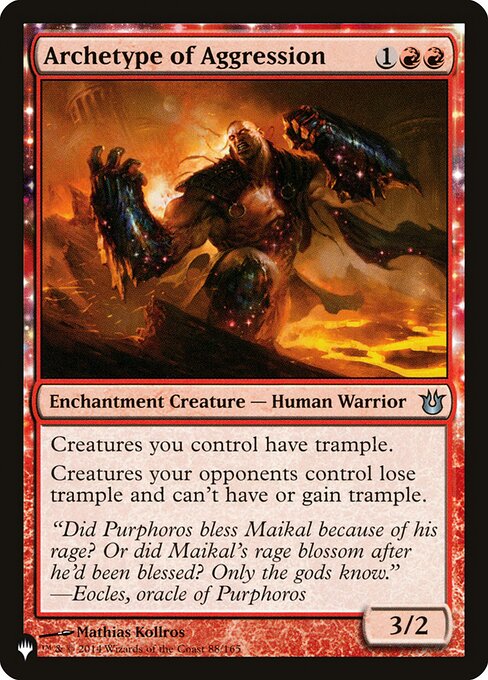 Archetype of Aggression ZNL-88 Uncommon Near Mint Englisch