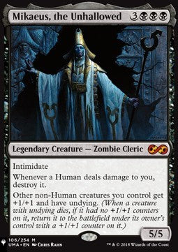 Mikaeus der Unheilige ZNL-106 Mythic Near Mint Englisch