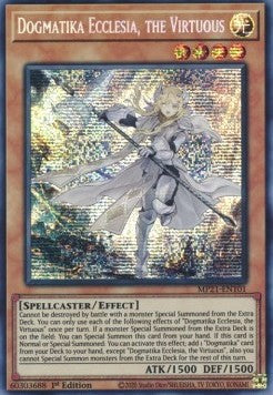 Dogmatika Ecclesia, die Tugendhafte MP21-101 Secret Rare Good Deutsch 1. Auflage