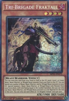 Tri-Brigade Fraktall MP21-EN171 Secret Rare Near Mint Englisch 1. Auflage
