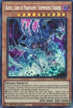 Raviel, Herr der Phantome - Schimmernder Kratzer MP21-248 Secret Rare Good Deutsch 1. Auflage
