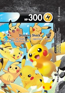 Pikachu V-UNION SWSH-140 Promo Near Mint Deutsch