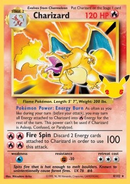 Glurak CEL-BS 4 Holo Rare Near Mint Deutsch