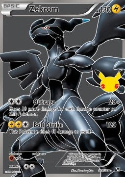 Zekrom CEL-BLW 114 Ultra Rare Excellent Englisch
