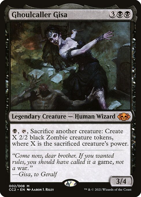 Ghoulcaller Gisa CC2-2 Mythic Near Mint Englisch