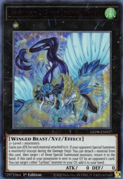 Lyrilusc - Ensemblue Robin LED8-037 Ultra Rare Good Englisch 1. Auflage