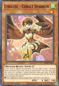 Lyrikliedervogel - Kobaltsperling LED8-042 Common Near Mint Deutsch 1. Auflage