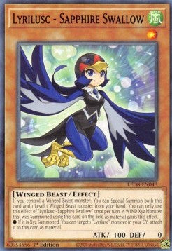 Lyrikliedervogel - Saphirschwalbe LED8-043 Common Near Mint Deutsch 1. Auflage