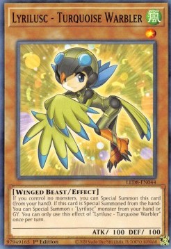 Lyrikliedervogel - Türkisspatz LED8-044 Common Near Mint Deutsch 1. Auflage