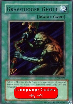 Leichenfledderer (V.1) LOB-052 Rare Played Deutsch