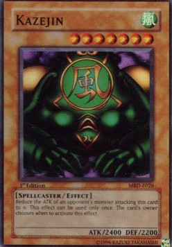 Kazejin MRD-026 Super Rare Played Englisch