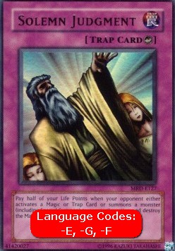 Feierliches Urteil (V.1) MRD-127 Ultra Rare Good Deutsch