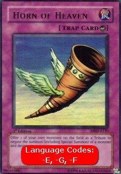 Horn des Himmels (V.1) MRD-130 Ultra Rare Poor Deutsch